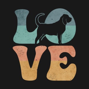 Bloodhound Dog LOVE T-Shirt