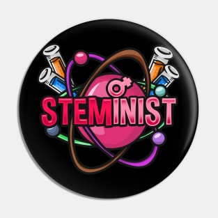 Steminist Geeks design for feminist scientists Pin