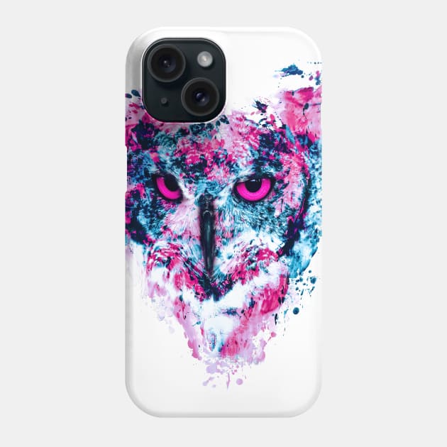 Owl IV Phone Case by rizapeker