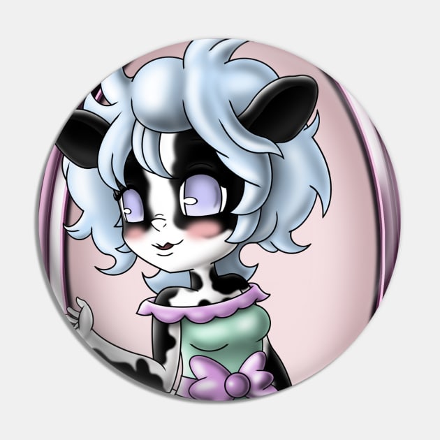 Cow Girl Pin by treasured-gift