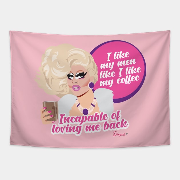 Trixie from Drag Race Tapestry by dragover