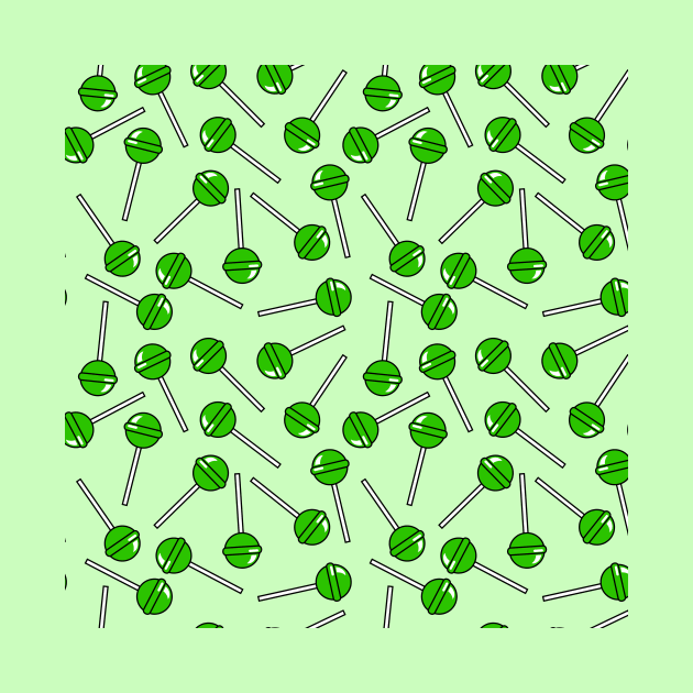 Green Lollipops Pattern by Ayoub14
