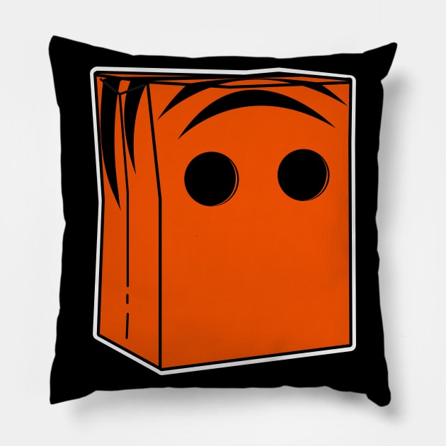 Anonymous Bengals Fan Pillow by miniBOB