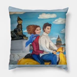 Saint-Petersburg, University Embankment Pillow