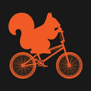 Squirrel bike gift cyclist saying BMX T-Shirt