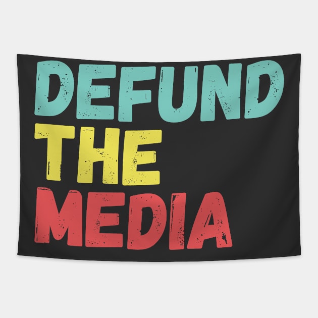 Defund The Media Tapestry by SweetLog