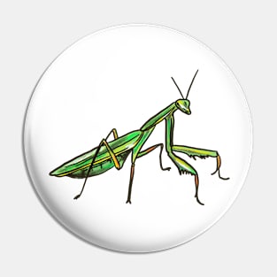 Praying Mantis Pin