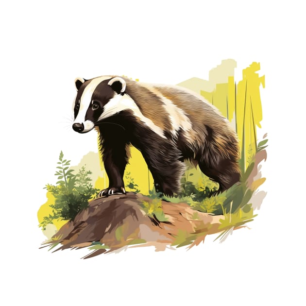 Badger by zooleisurelife