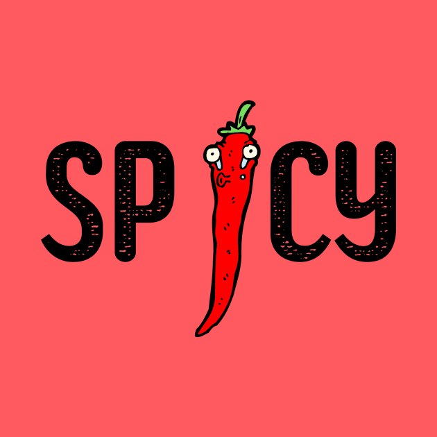 Spicy Funny Cartoon Chilli Pepper by Epic Hikes
