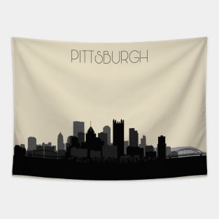 Pittsburgh Skyline Tapestry