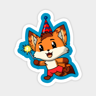 Let's Party! Alister Fox Magnet