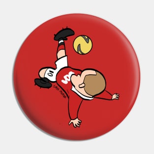 Rooney bicycle kick Pin