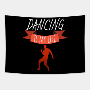 Dancing is my life Tapestry