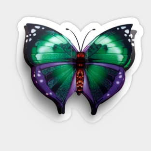 Empowered Butterfly  Mystical Butterfly Face Stickers - Profusion