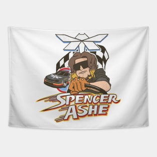 Spencer Ashe - Vintage Racer Tapestry