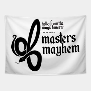 Masters Mayhem B&W Tapestry