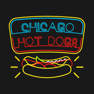 Chicago Hotdogs & BBQ Condiments T-Shirt