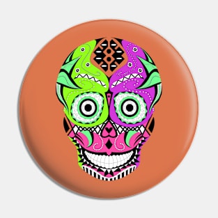 skull candy with smiley death in wild Pin