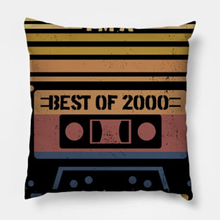 Cassette Tape Vintage I'm Not Old Im A Classic 2000 Birthday Pillow