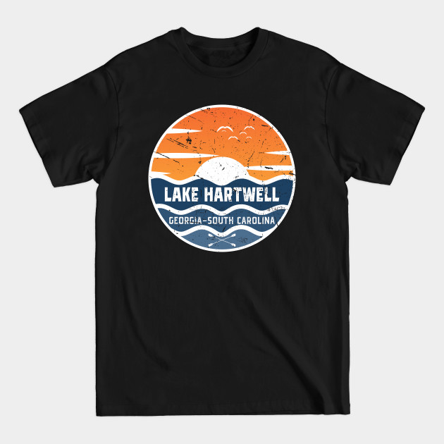 Disover Lake Hartwell - Lake Hartwell - T-Shirt