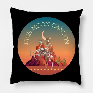 High moon canyon Pillow