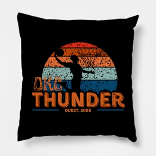 okc thunder Pillow