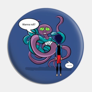 rolling with an alien ? Pin