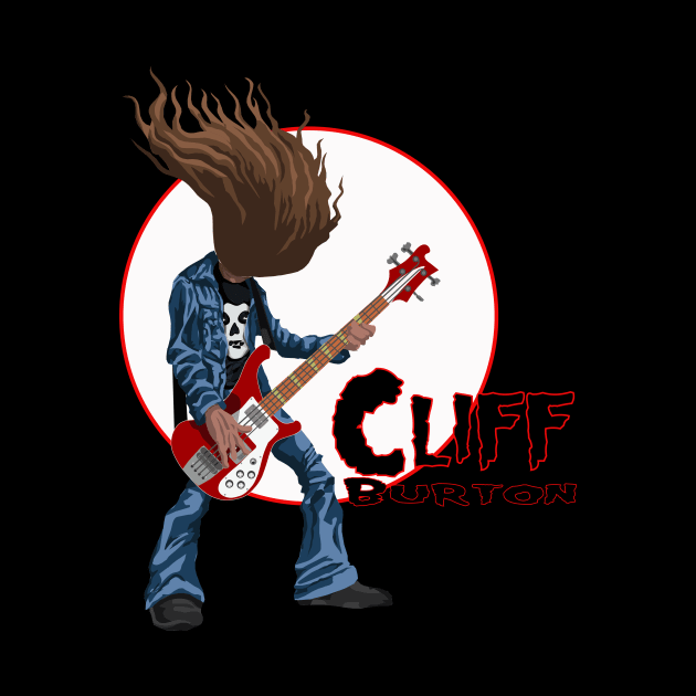 Cliff Burton by Tameink