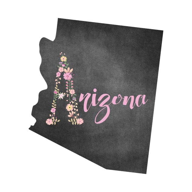 Arizona Flower State by HappyArt