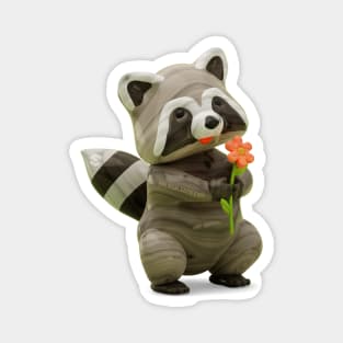 Cute Mapache (Raccoon) Magnet