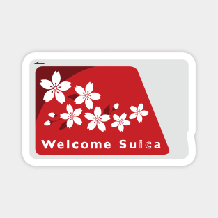 Welcome Suica Magnet