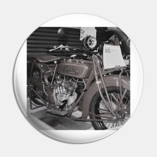 The old Indian bike Pin