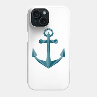 Low poly Anchor Phone Case