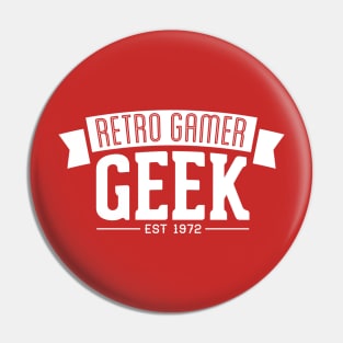 Retro Gamer GEEK Pin