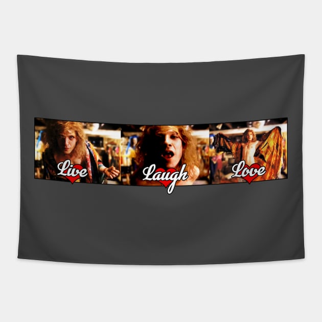 Buffalo Bill Live Laugh Love Tapestry by squareversesine