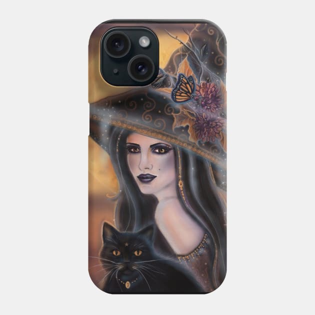 Sabra and Sable Halloween art By Renee Lavoie Phone Case by ReneeLLavoie