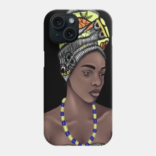 Melanin Queen Black Pride Art Phone Case