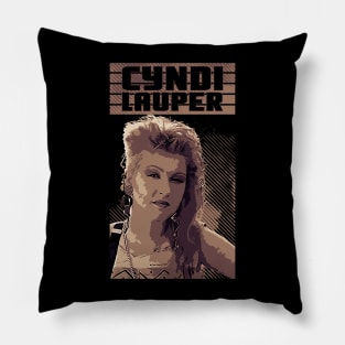 Cyndi Lauper // 80s Pillow