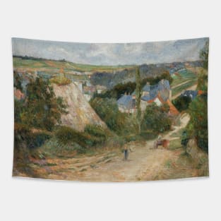 Entrance to the Village of Osny by Paul Gauguin Tapestry