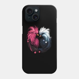 Silkie Couple Valentine Phone Case