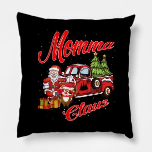 Momma Claus Santa Car Christmas Funny Awesome Gift Pillow