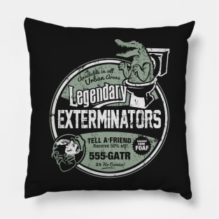 Legendary Exterminators Pillow