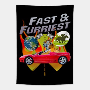 Fast N' Furriest - Absolutely Ridiculous Parody Joke Tapestry