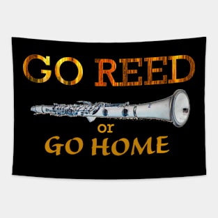 Go Reed or Go Home Tapestry