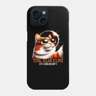 Total Solar Eclipse 8 April 2024 Phone Case