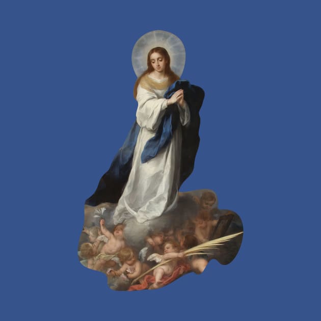 Immaculate Conception Assumption Virgin Mary Esteban Murillo by hispanicworld