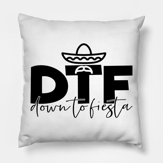 Cinco de Mayo Pillow by The Little Pen