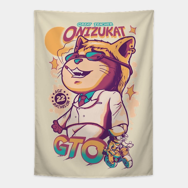 Great Teacher Onizukat Tapestry by wehkid