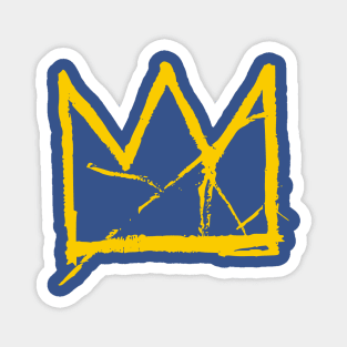 Basquiat King Crown Magnet