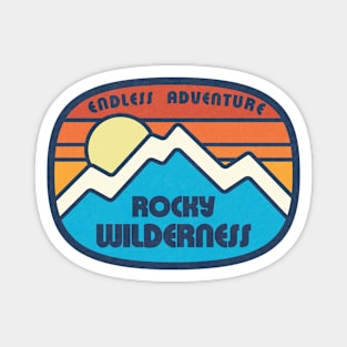 Rocky Mountain Silhouettes Magnet